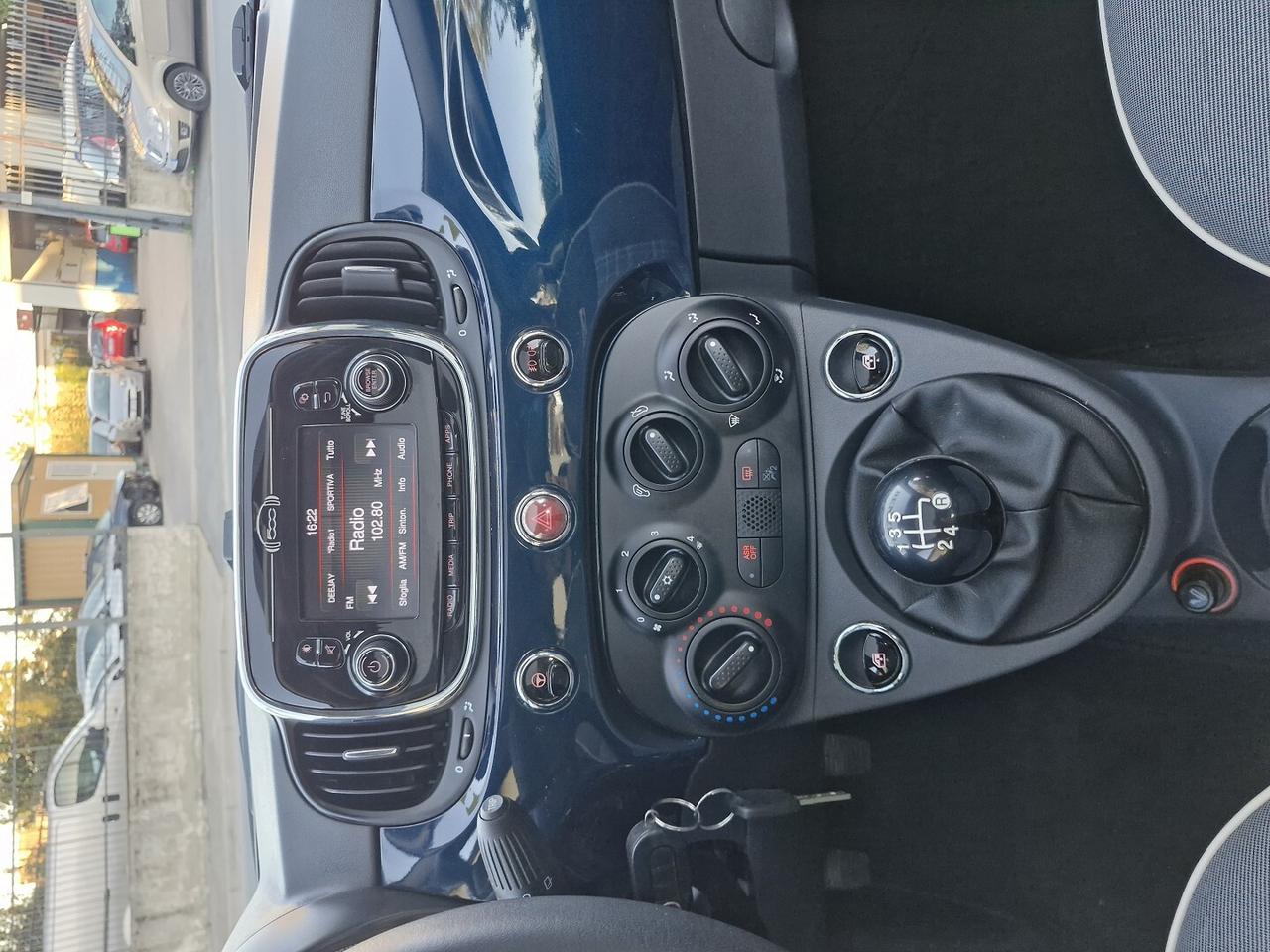 FIAT 500 1.2 BENZINA 69CV LOUNGE 80000KM ANNO 2017