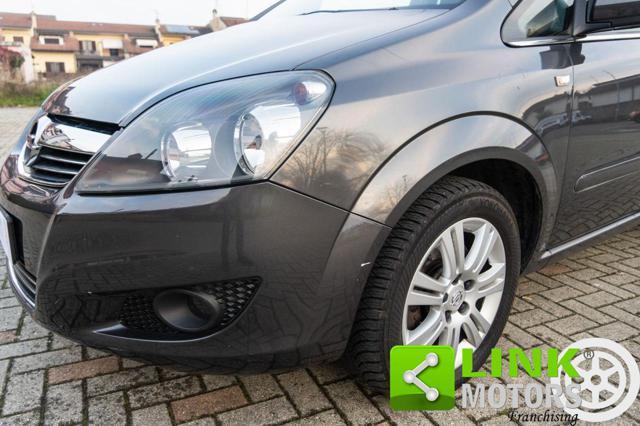OPEL Zafira 1.6 Turbo ecoFlex METANO - TAGLIANDI CERTIFICATI