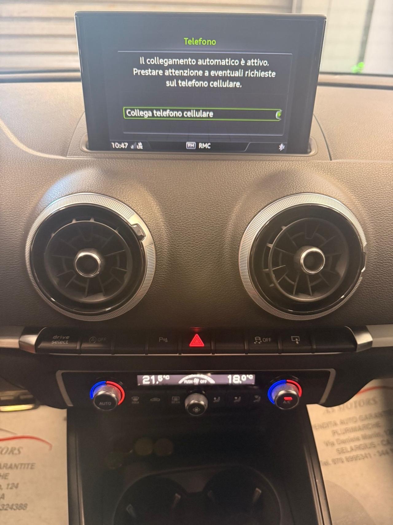 Audi A3 SPB 1.6 TDI S tronic S-Line finanziabile