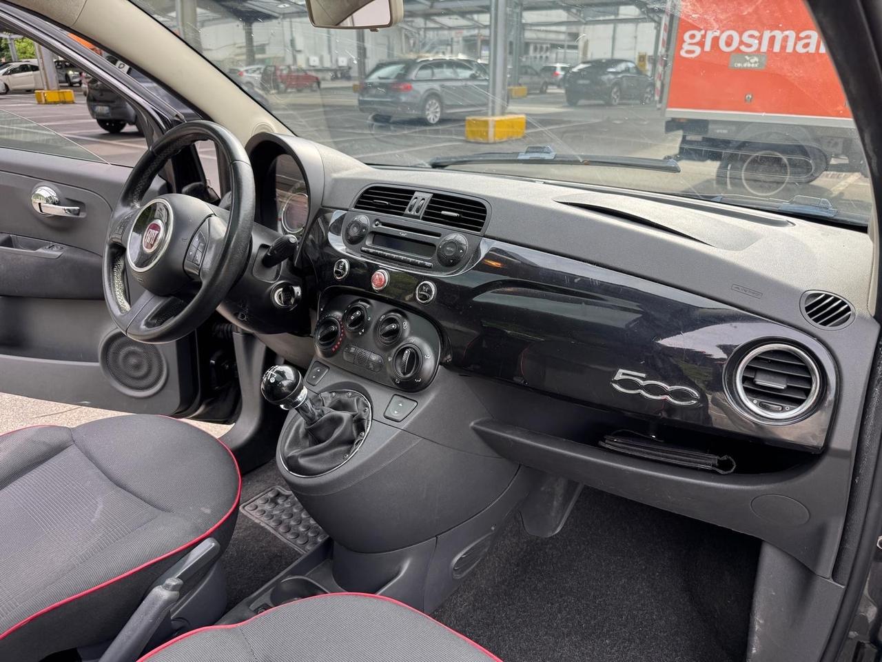 Fiat 500 1.2 Lounge km 120.000 - euro6 2015
