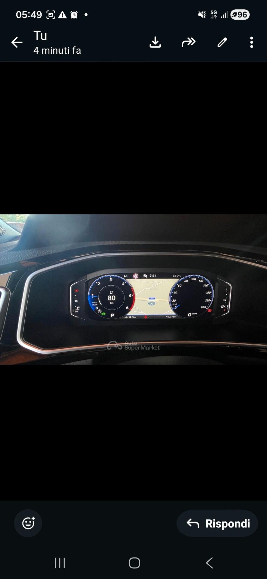 Volkswagen T-Roc 2.0 TDI SCR 150 CV DSG Life