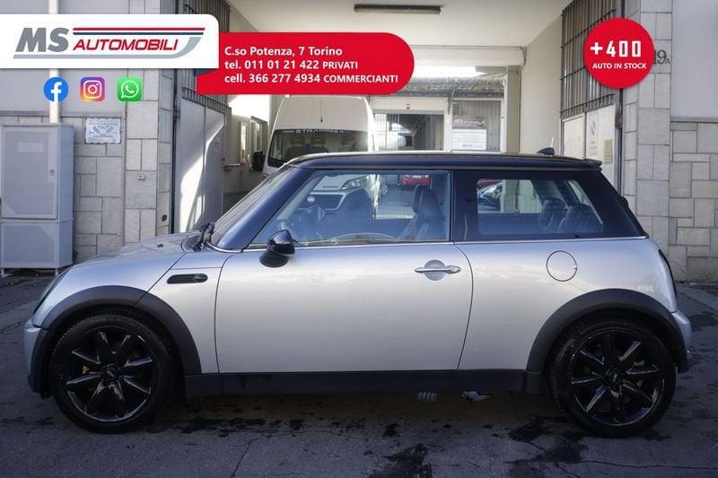 MINI Mini MINI Mini 1.6 16V Cooper TETTO PANORAMICO Unicoproprietario