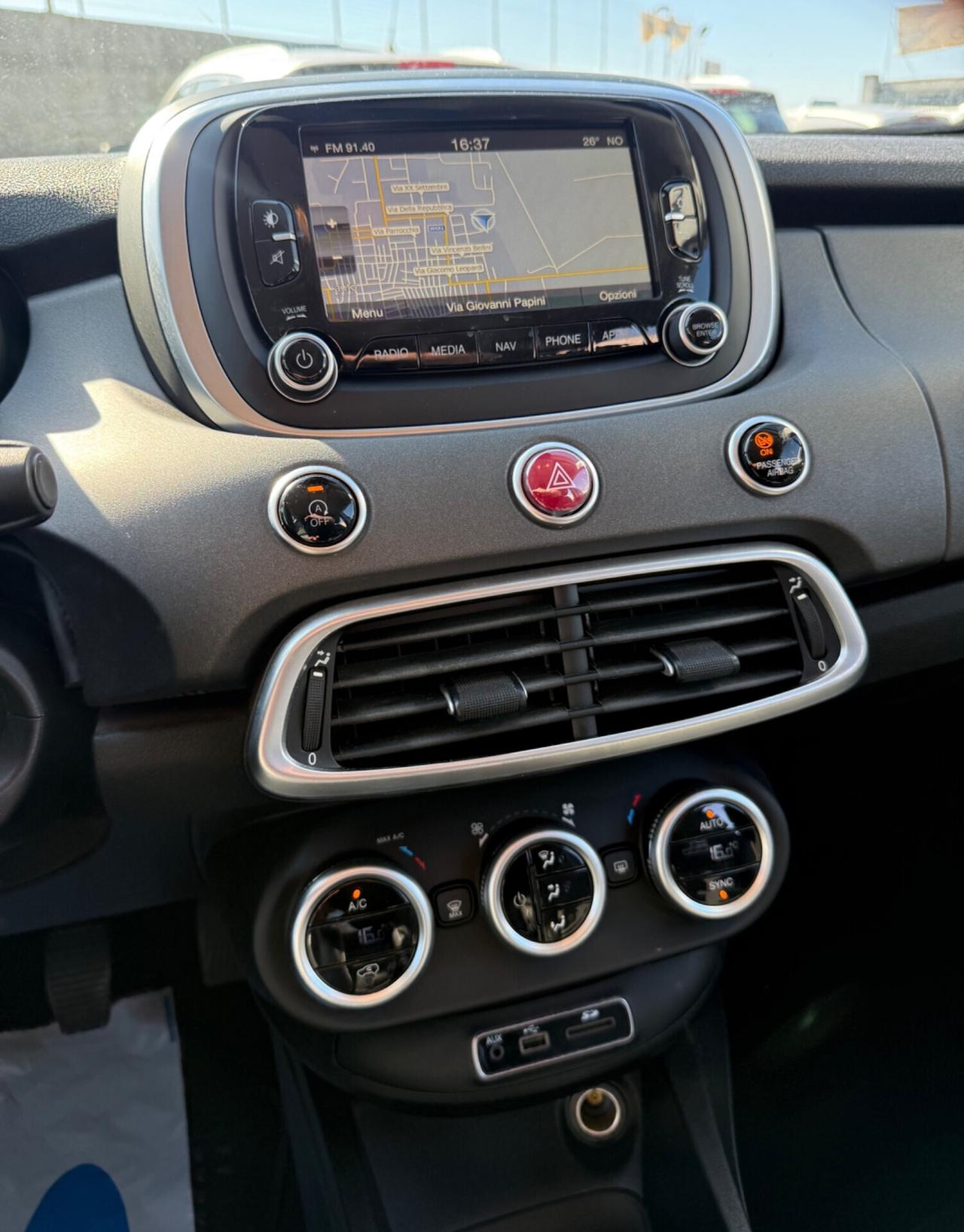 Fiat 500X 1.6 MultiJet 120 CV Cross Plus,cerchi 18”,Pelle,Navi,Climatronic bizona,ecc.