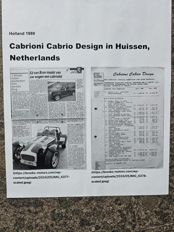 Rover Mini Cabriolet ROVER Mini 1.0 Cabriolet CABRIONI CABRIO DESIGN