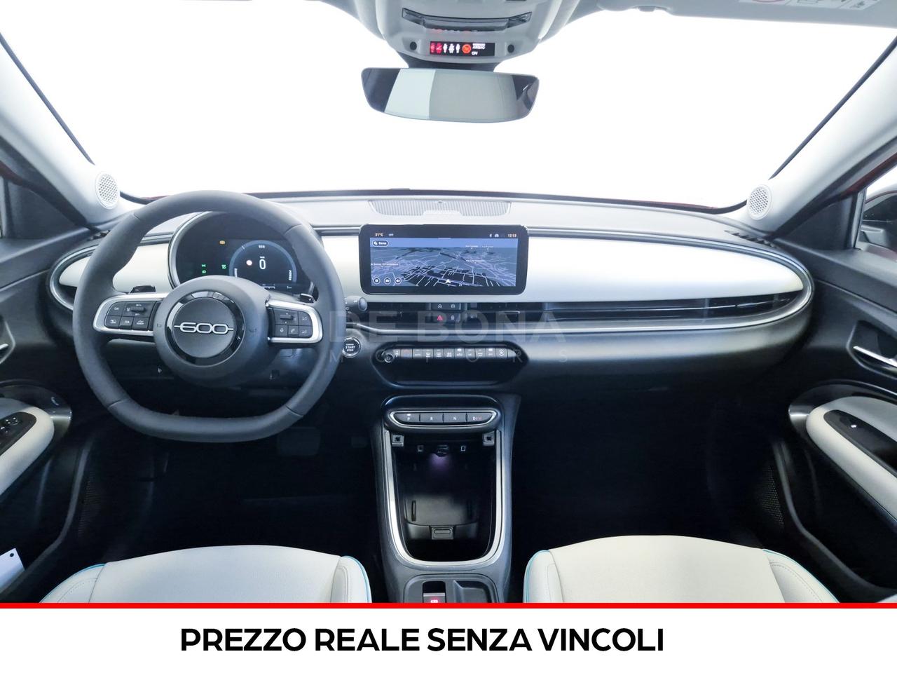 Fiat 600 1.2 hybrid la prima 110cv auto