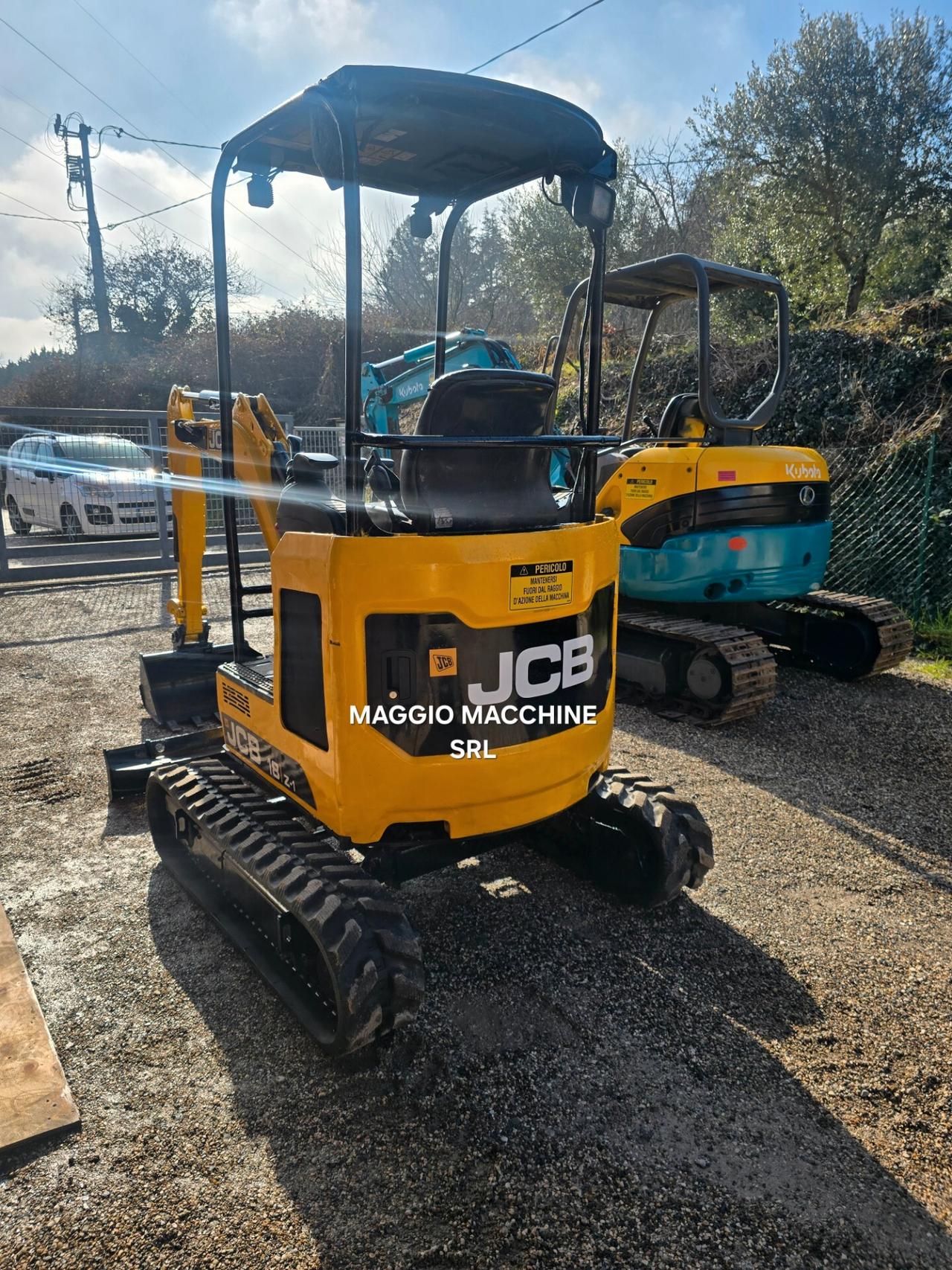 Miniescavatore Jcb 18Z-1