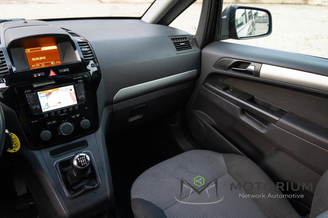 Opel Zafira 1.6 TURBO ECOFLEX BENZINA / METANO – 7 POSTI – 2012