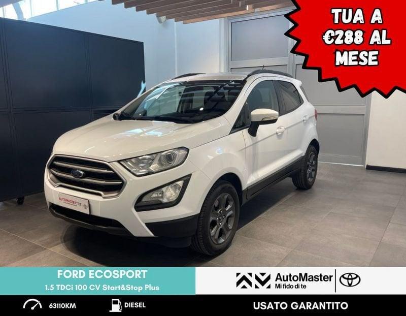 Ford EcoSport 1.5 TDCi 100 CV Start&Stop Plus