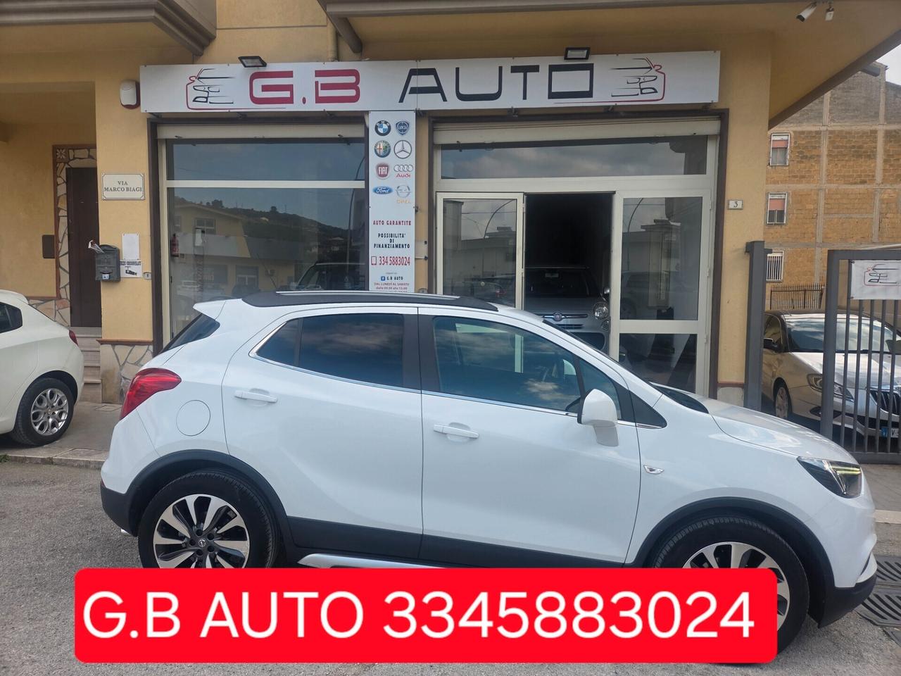 OPEL MOKKA X ANNO 2018 LED 1.6 KM140000 CERTIFICATI