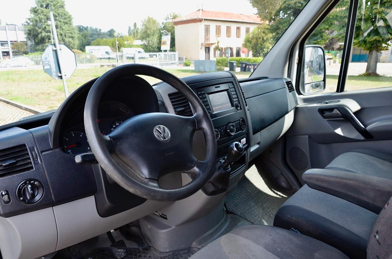 VOLKSWAGEN CRAFTER 2.0 140cv PM-TM 3 POSTI, UNICOPROPRIETARIO, UFF ITALIANA, EURO 6B, A/C, BLUETOOTH