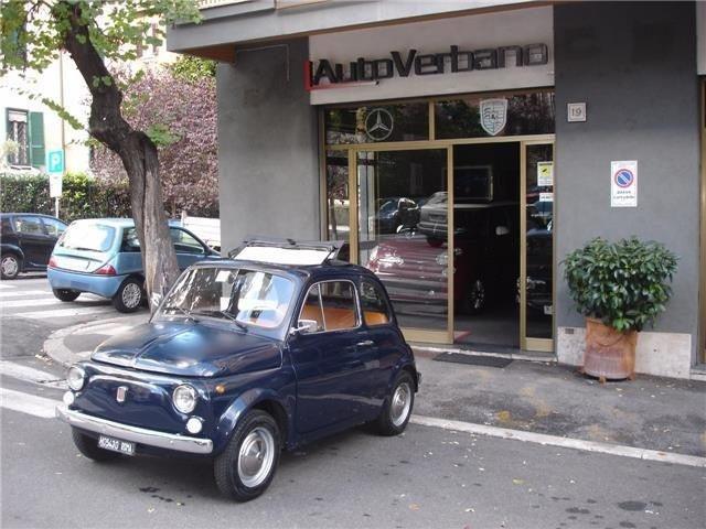 FIAT 500 F " ASI"-TARGA ORIGINALE--