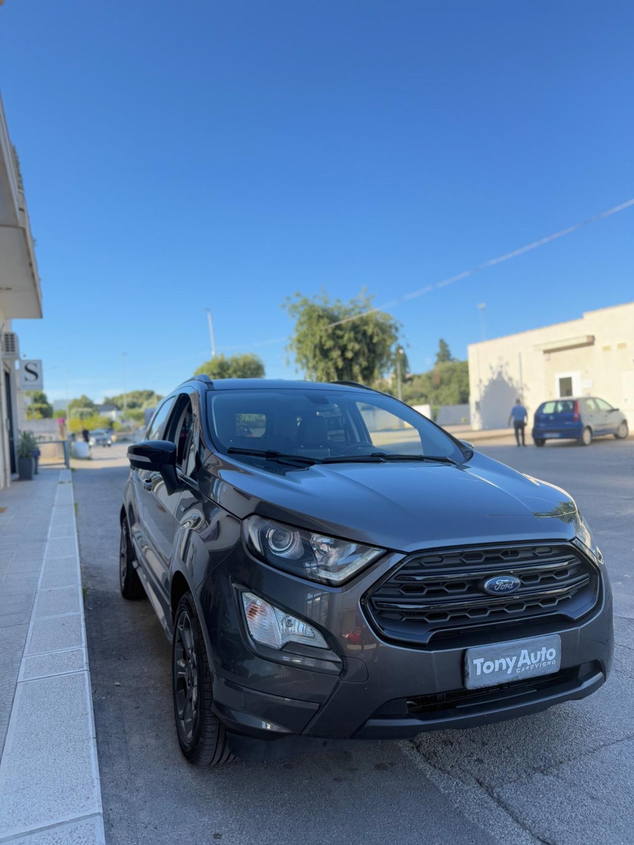 Ford EcoSport 1.0 ecoboost ST-Line NAVIGATORE,APPLE CARPLAY,FARI LED,INTERNI PELLE/ALCANTARA