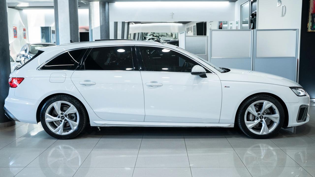 Audi A4 AVANT 40 2.0 TDI S LINE EDITION QUATTRO TRONIC MHEV TETTO VIRTUAL CKT FULL OPTIONAL