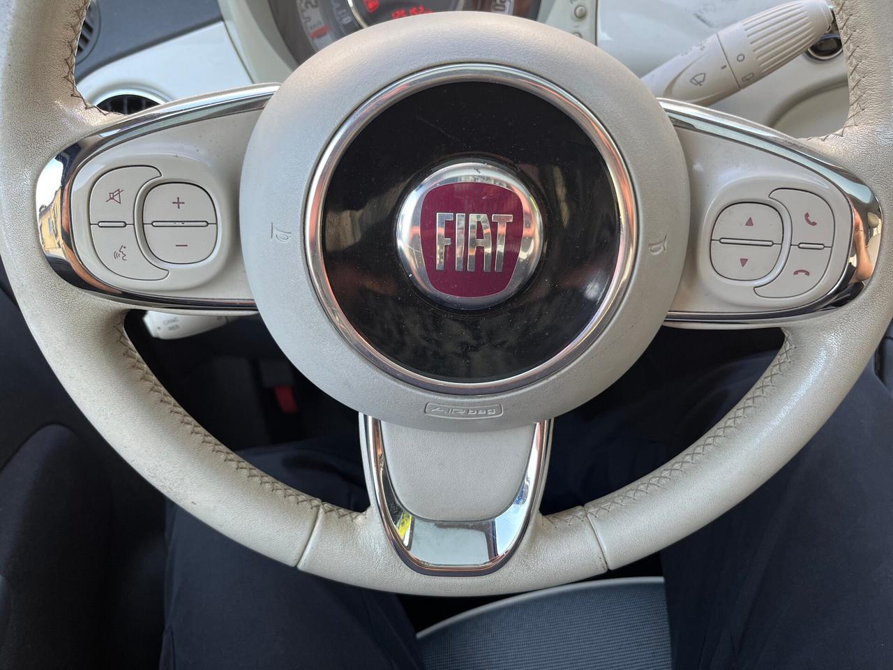 FIAT 500 1.2 BENZINA LOUNGE - ANCHE PER NEOPATENTATI - 2017