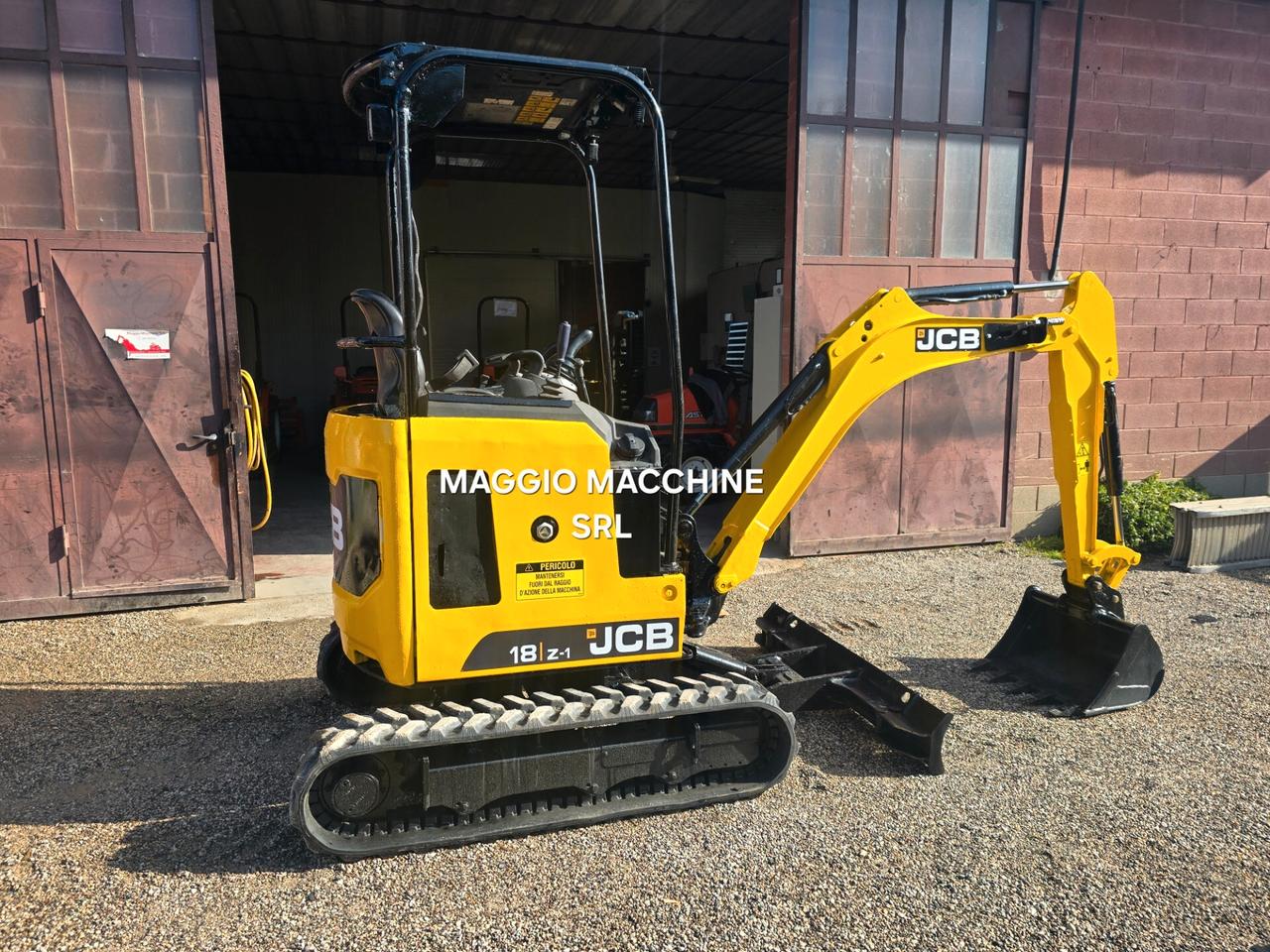 Miniescavatore Jcb 18Z-1