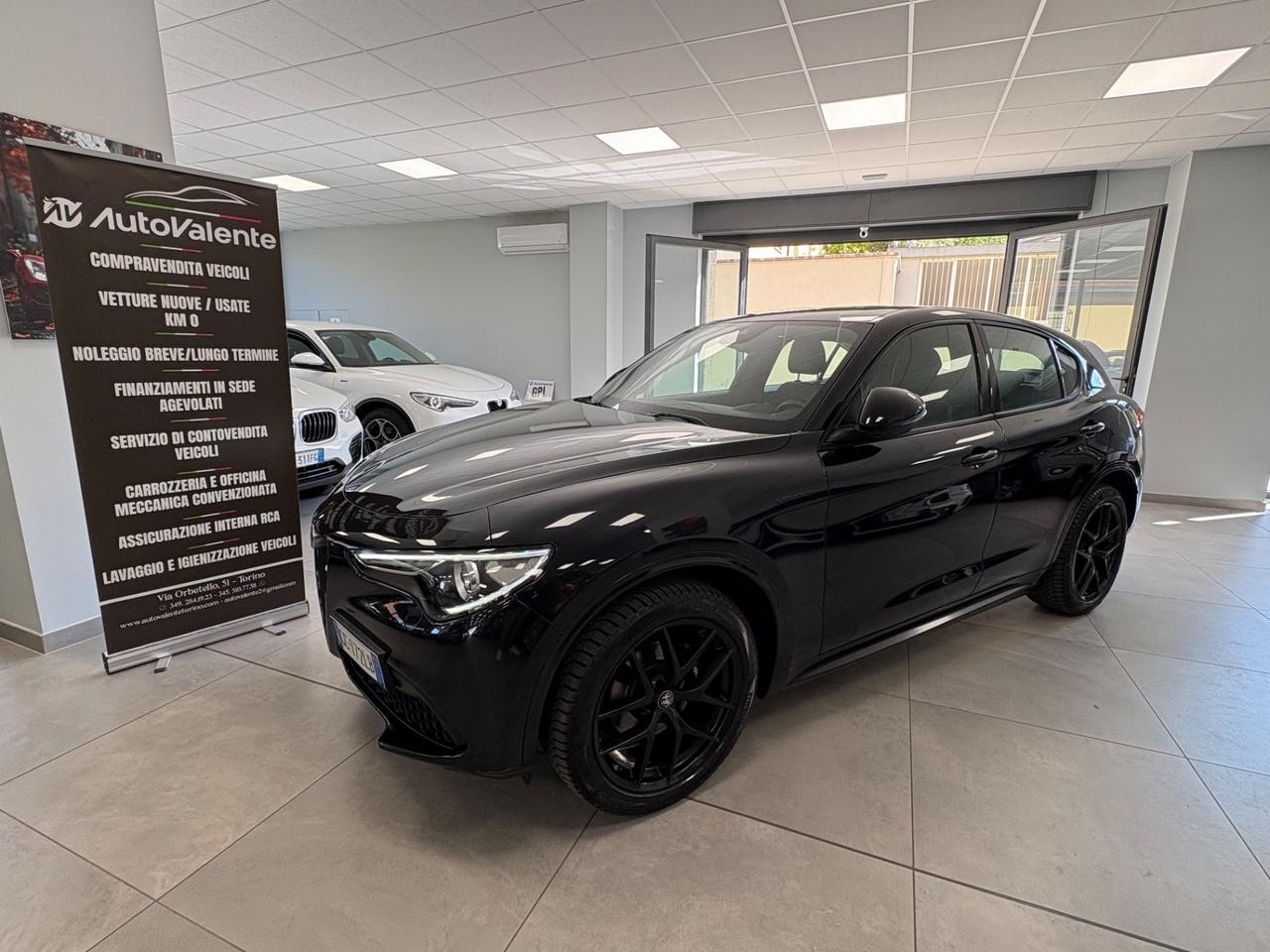 Stelvio Veloce 2.0 280CV 2020 km91000 Total black