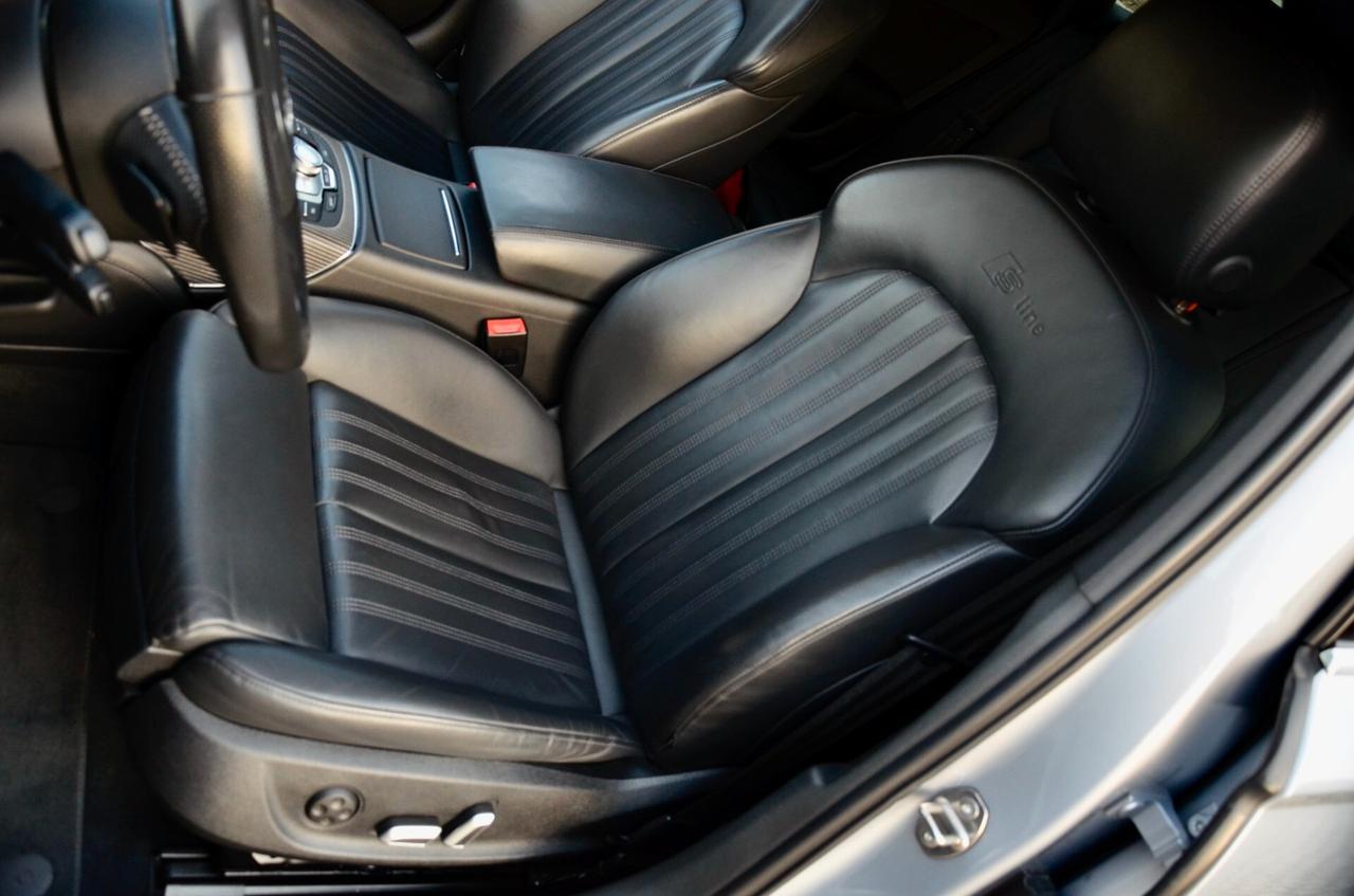 AUDI A6 3.0 TDI V6 S-LINE INT+EXT QUATTRO 218cv S-TRONIC, ECCELLENTI CONDIZIONI, BOLLO 7/26, HI-FI BOSE, SOSPENSIONI PNEUMATICHE, FULL LED, RETROCAMERA, WINTER PACK, PELLE VALCONA, 20", PERMUTE