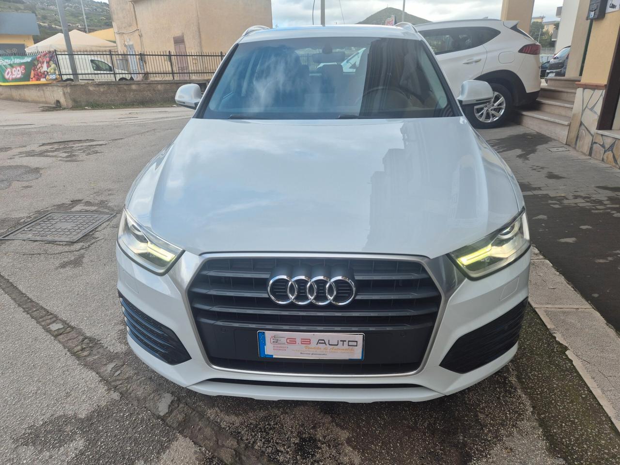 AUDI Q3 2.0 TDI 150CV S LINE ANNO 2017 KM CERTIF