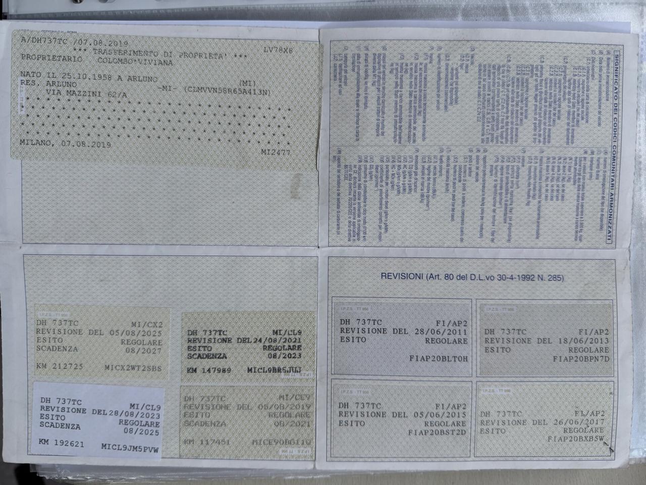 Renault Scénic 1.6 benzina euro4 spaziosa neopatentati