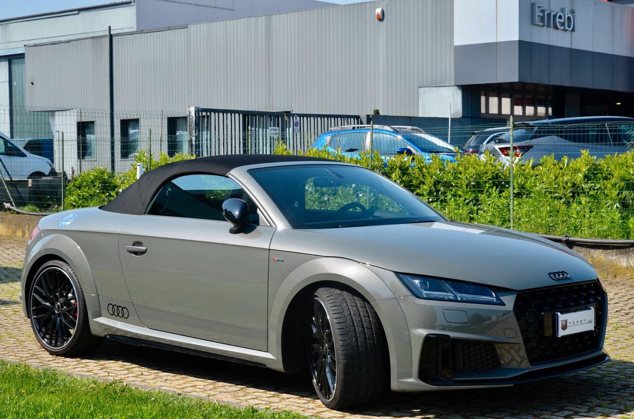 AUDI TT ROADSTER 40 2.0 TFSI S-TRONIC S-LINE COMPETITION PLUS 197cv, GARANZIA UFF BMW, SERVICE AUDI, EURO 6D, 20", NAVI, PERMUTE