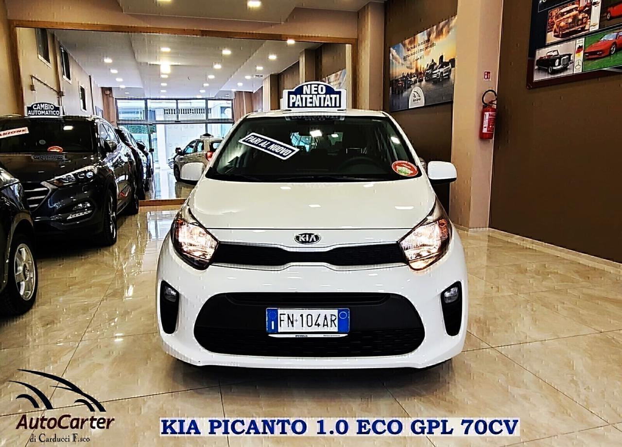 Kia Picanto 1.0 GPL 70CV **PROMO BLACK FRIDAY**