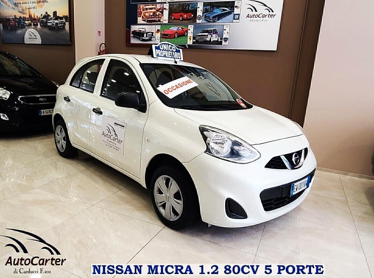 Nissan Micra 1.2 80CV*95MILA KM *COME NUOVA