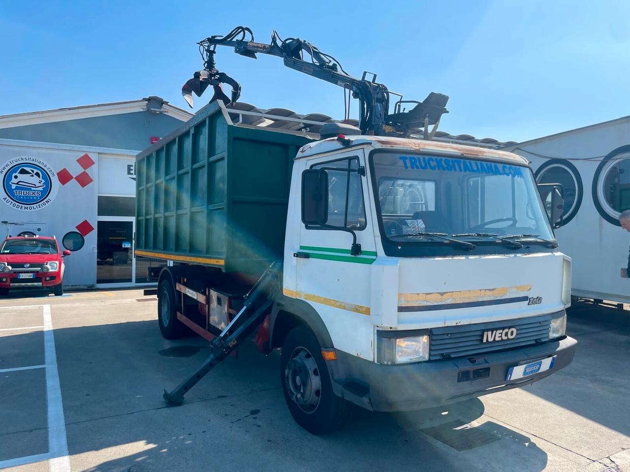 IVECO 109-14 RIBALTABILE + GRU CARICATRICE + POLIPO