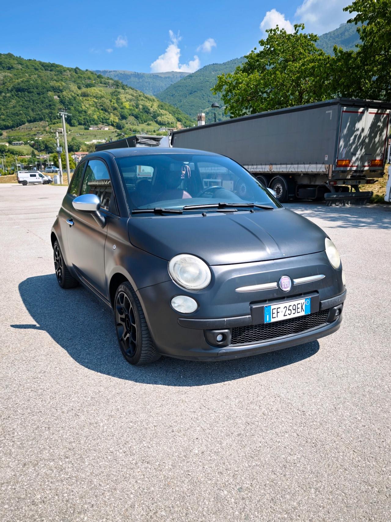 Fiat 500 1.3 Multijet 95 CV Black Matt (nero opaco)