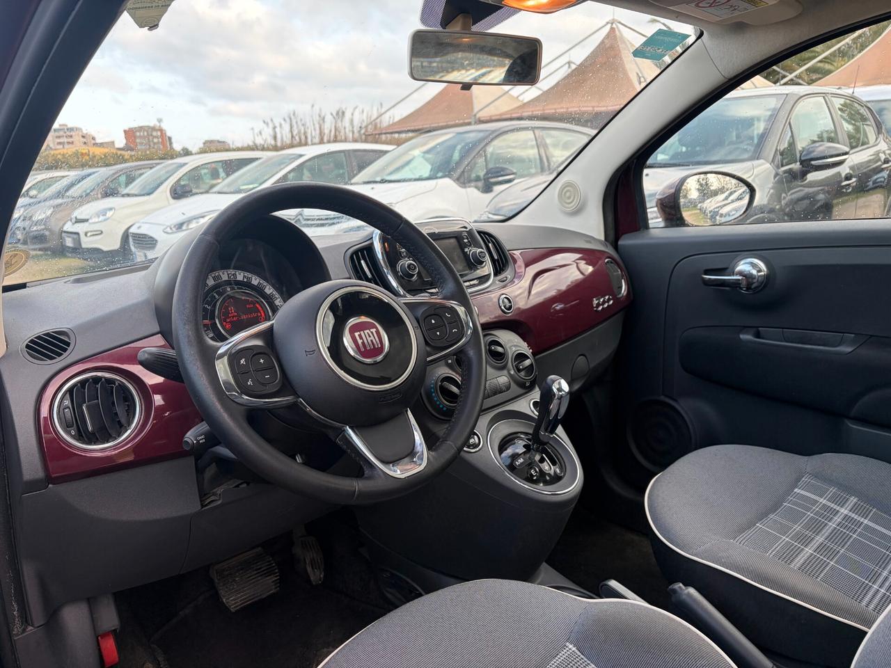 FIAT 500 DOLCEVITA 1.2 AUTOMATICA ANNO 2017 113.000 KM