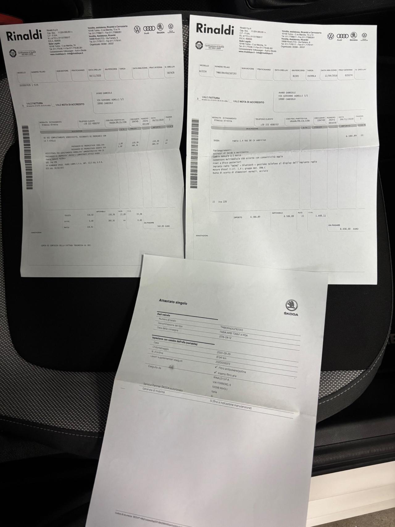 Skoda Fabia 1.4 TDI. Neopatentati. Garanzia 12mesi
