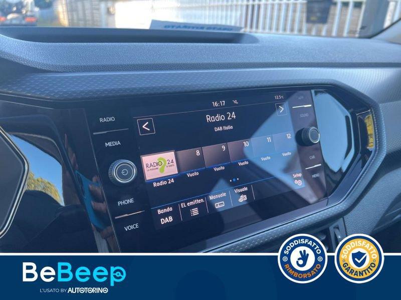 Volkswagen T-Cross 1.0 TSI STYLE 115CV