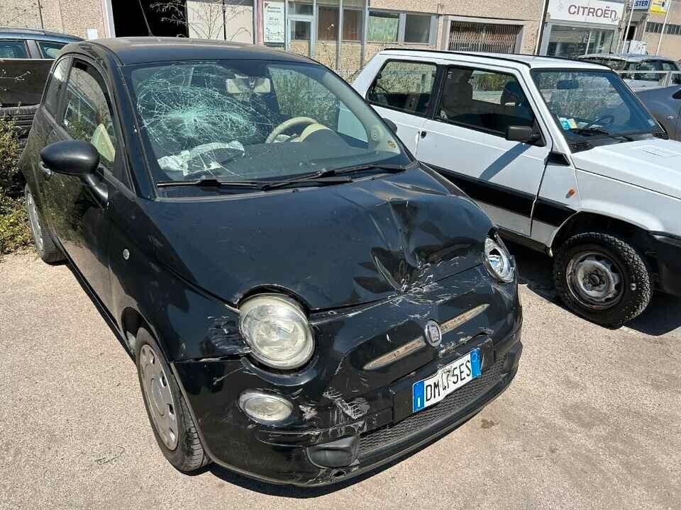 FIAT 500 1.3 MJET - INCIDENTATA - PER COMMERCIANTI