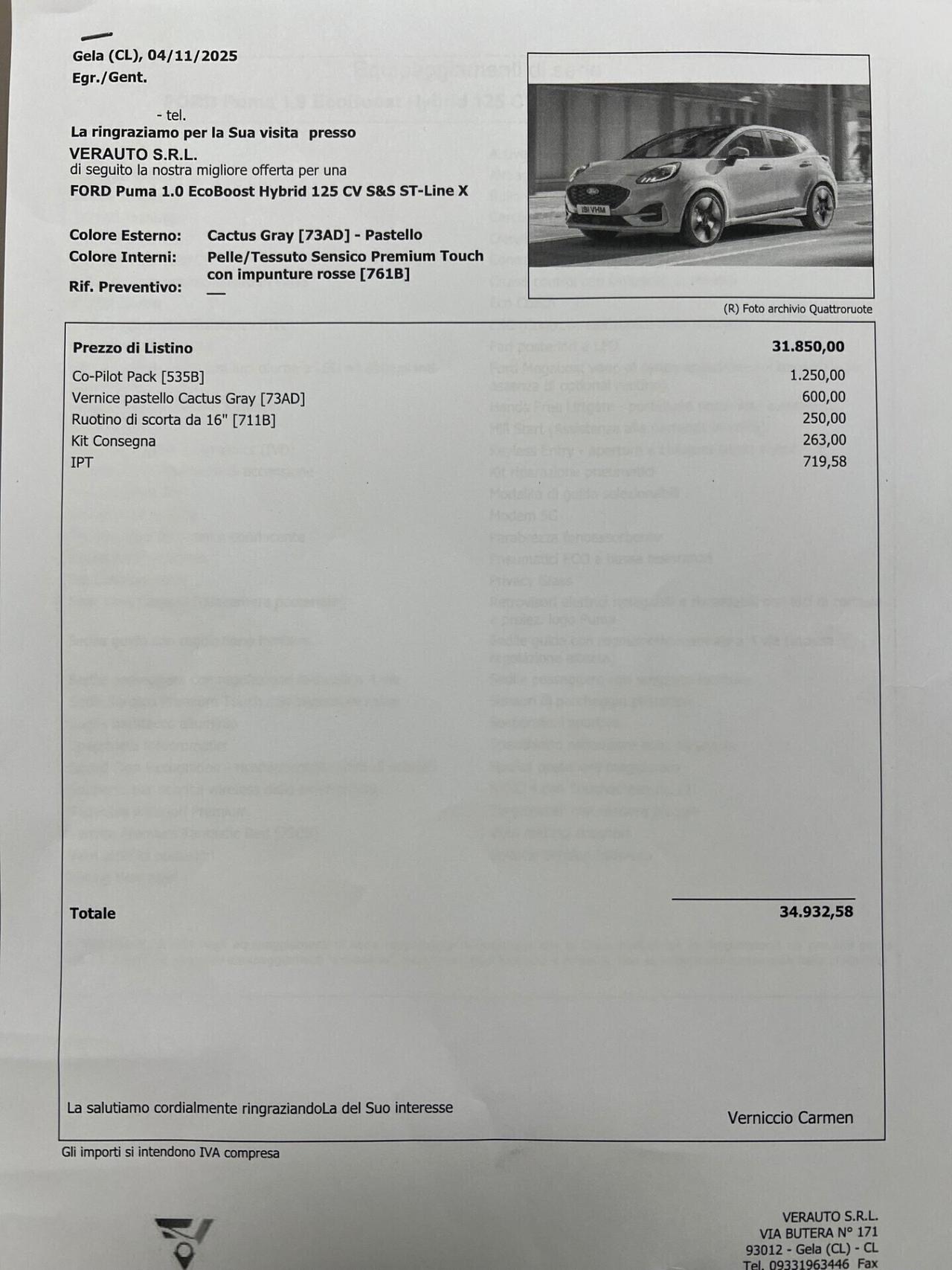 Ford Puma 1.0 1.0 h S&S ST-Line X SUPER OFFERTA T-STOCK