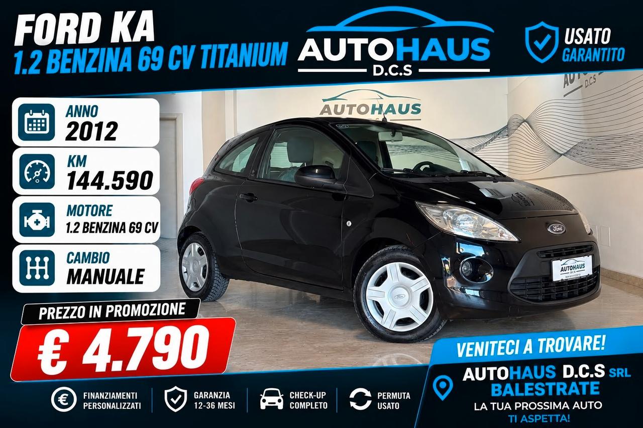 Ford Ka 1.2 Benzina 69 CV Titanium