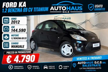 Ford Ka 1.2 Benzina 69 CV Titanium