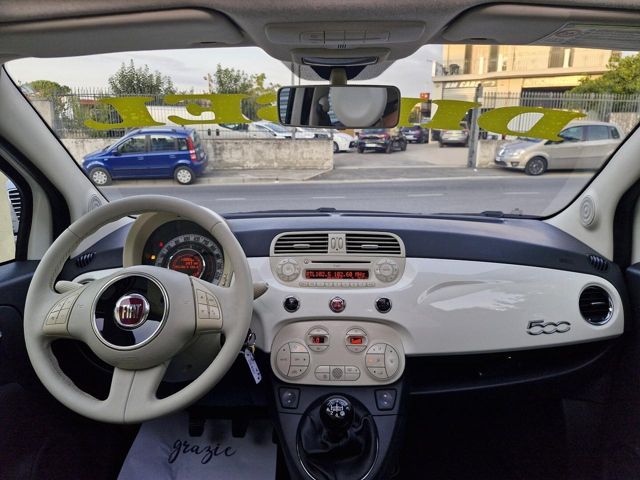 FIAT 500 1.3 MTJ 95CV TETTO APRIBILE 110000KM 2012