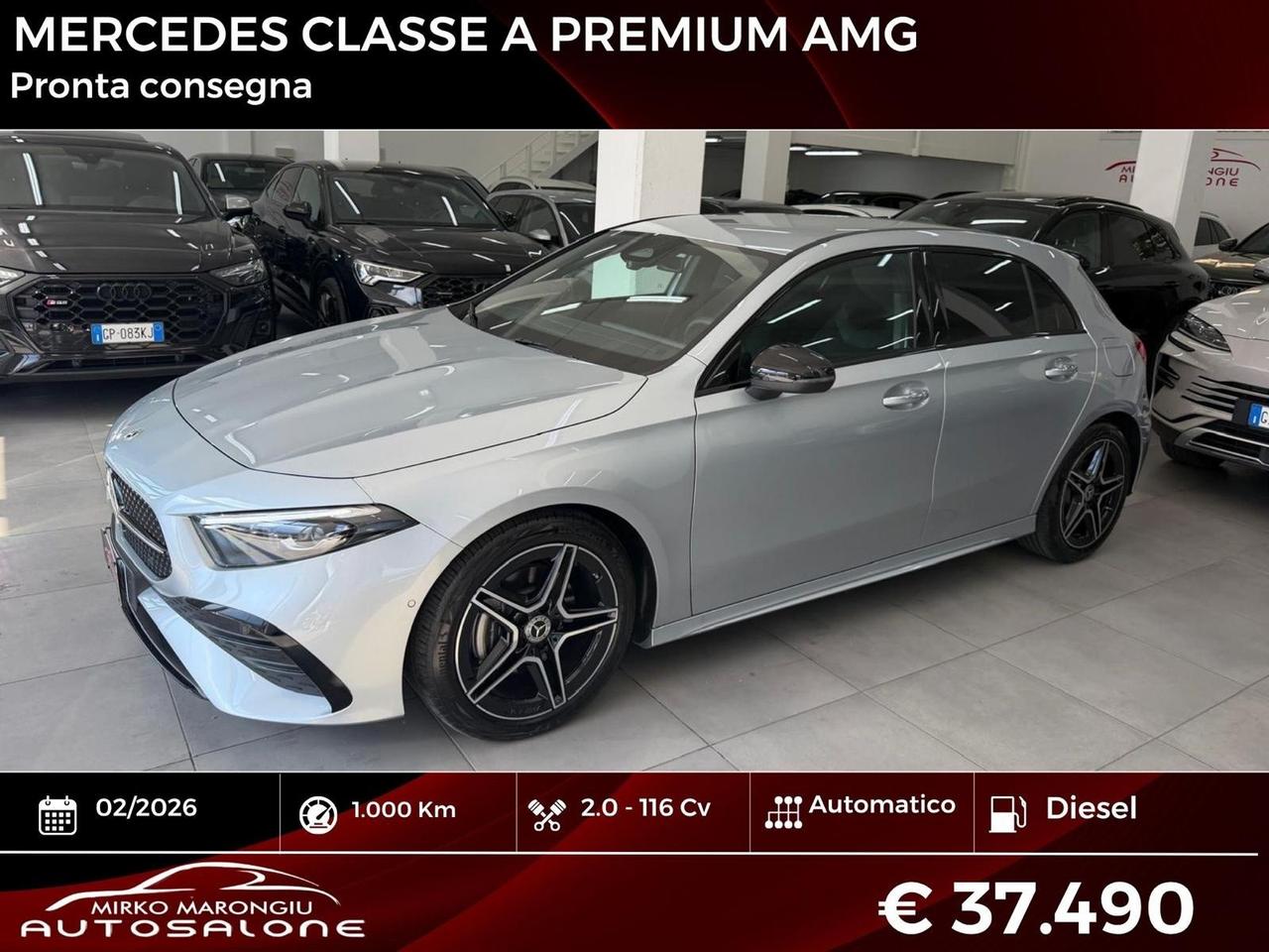 Mercedes CLASSE A Automatic AMG Line FINANZIABILE