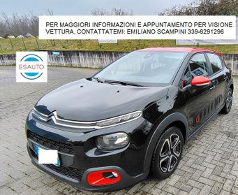 CITROEN C3 SHINE 1.2 BENZINA 82 CV EURO 6 DISTRIBUZIONE FATTA