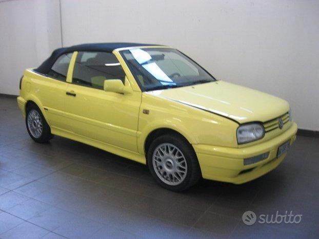 Volkswagen golf cabrio 3 serie colour concept BENZINA