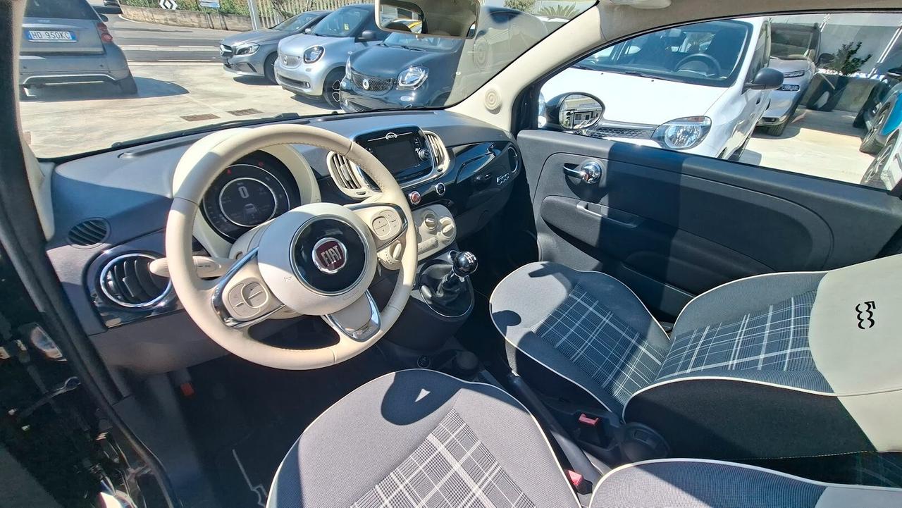 Fiat 500 1.2 Lounge 2016 tetto panoramico
