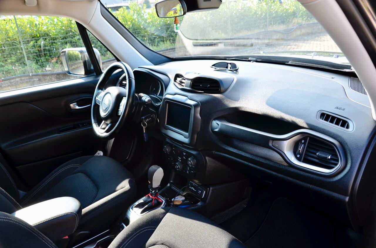 JEEP RENEGADE 1.6 MJT LIMITED FWD 120cv AUTO, UFF ITALIANA, SERVICE CON FATTURE, EURO 6D, FARI LED, APPLE ANDROID, PERMUTE