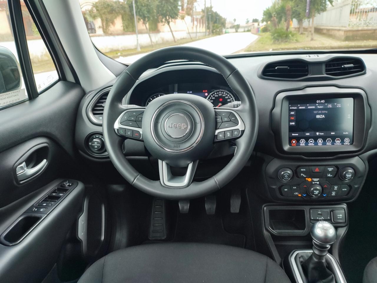 JEEP RENEGADE LIMITED 1.6 MJET 130 CV SCHERMO GRANDE DA VETRINA