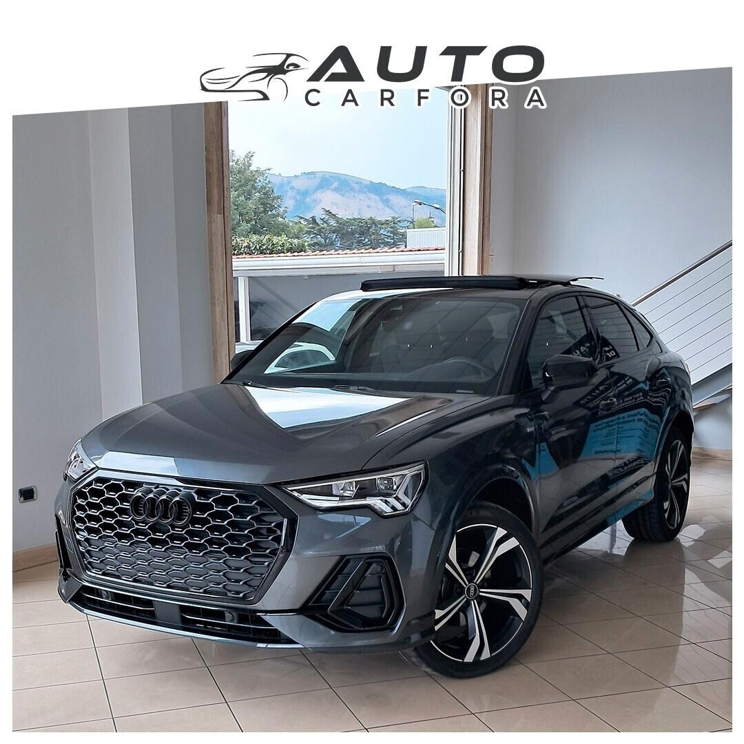 Audi Q3 Spb 35 tdi Identity Black s-tronic km0 |tetto R20"