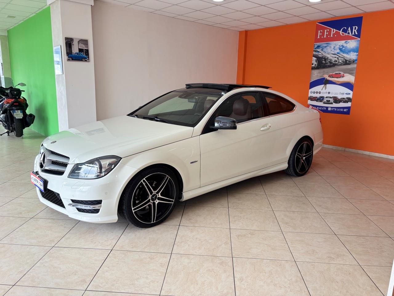 Mercedes-benz C 250 CDI BlueEFFICIENCY Coupé amg tetto pelle navi permute finanziamenti