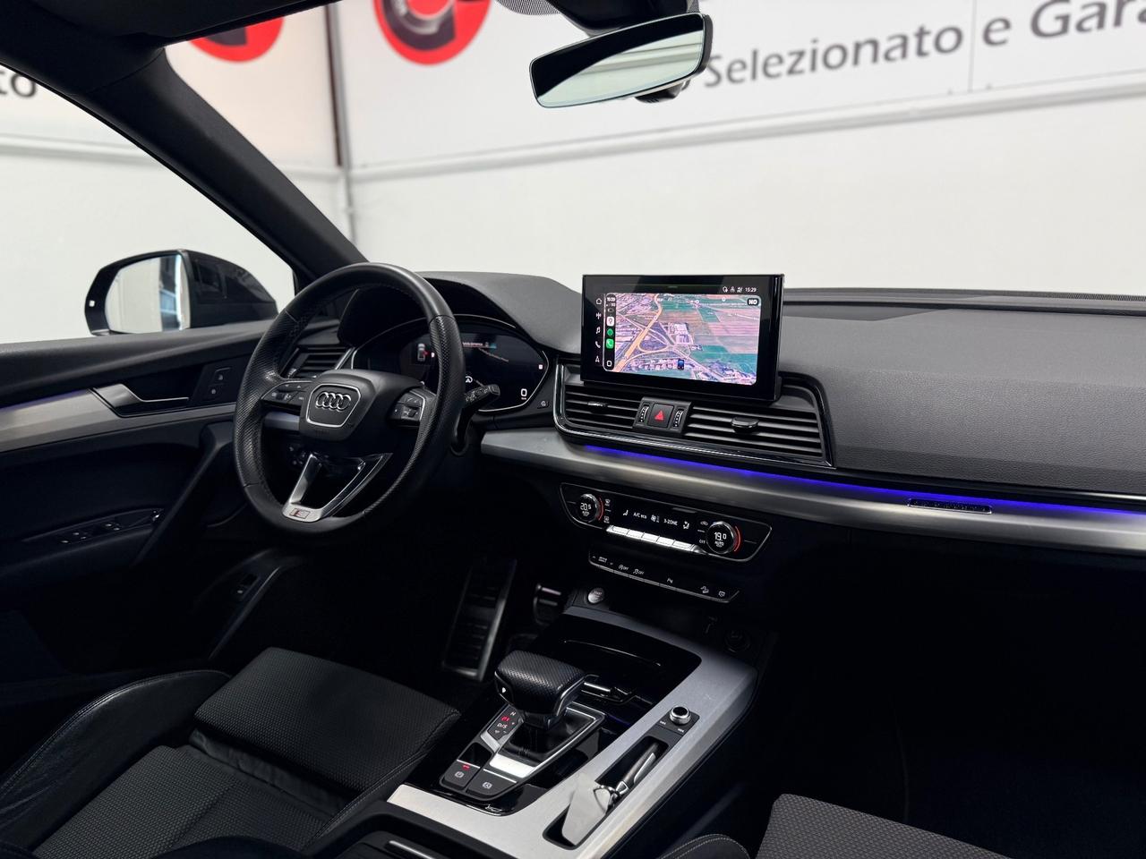 Audi Q5 40 TDI 204 CV MHEV quattro S tronic line plus 02/2021 EURO 6D TEMP