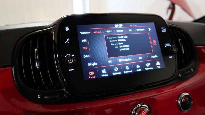 FIAT 500 Hybrid 1.0 70cv Ibrido Dolcevita #CERCHI 16"#SENSORI PARK#