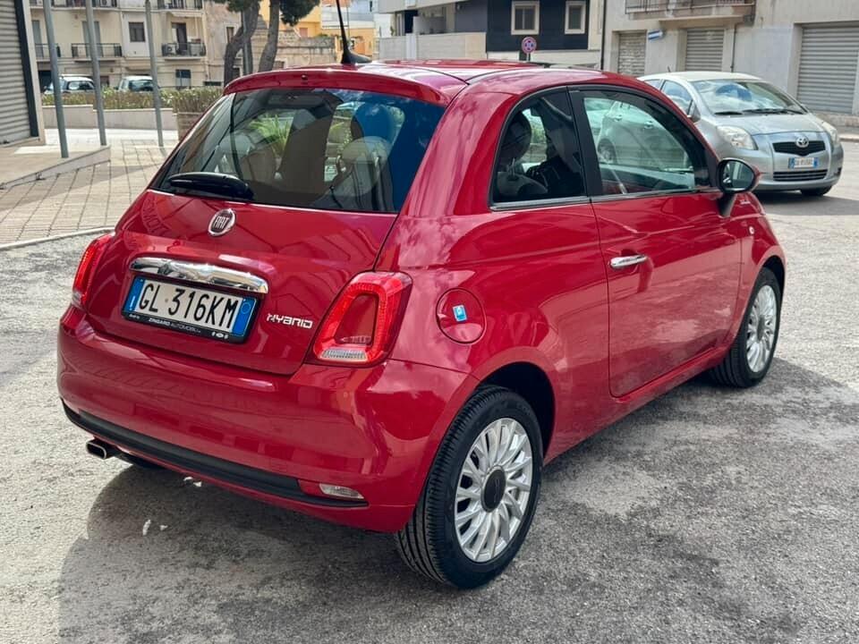 FIAT 500 1.0 HYBRID 70 CV. DOLCEVITA TETTO PELLE