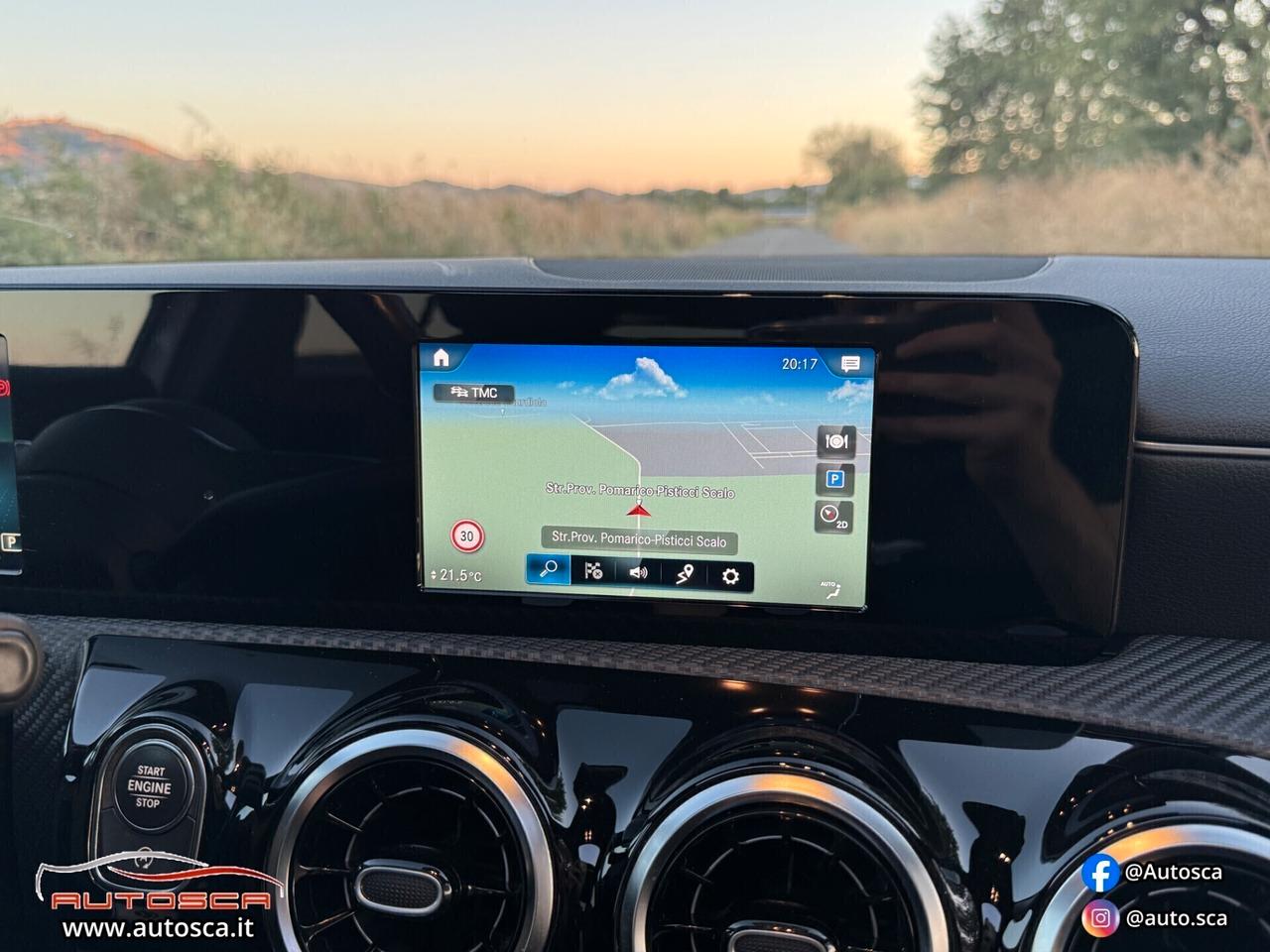Mercedes Classe A 180 d Automatic TETTO-ACC-PELLE