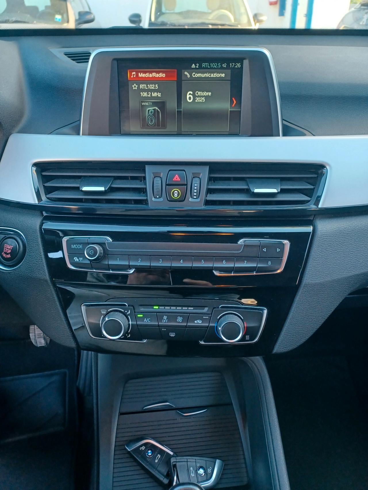 Bmw X1 sDrive16d ANNO 2019 UNICO PROPRIETARIO