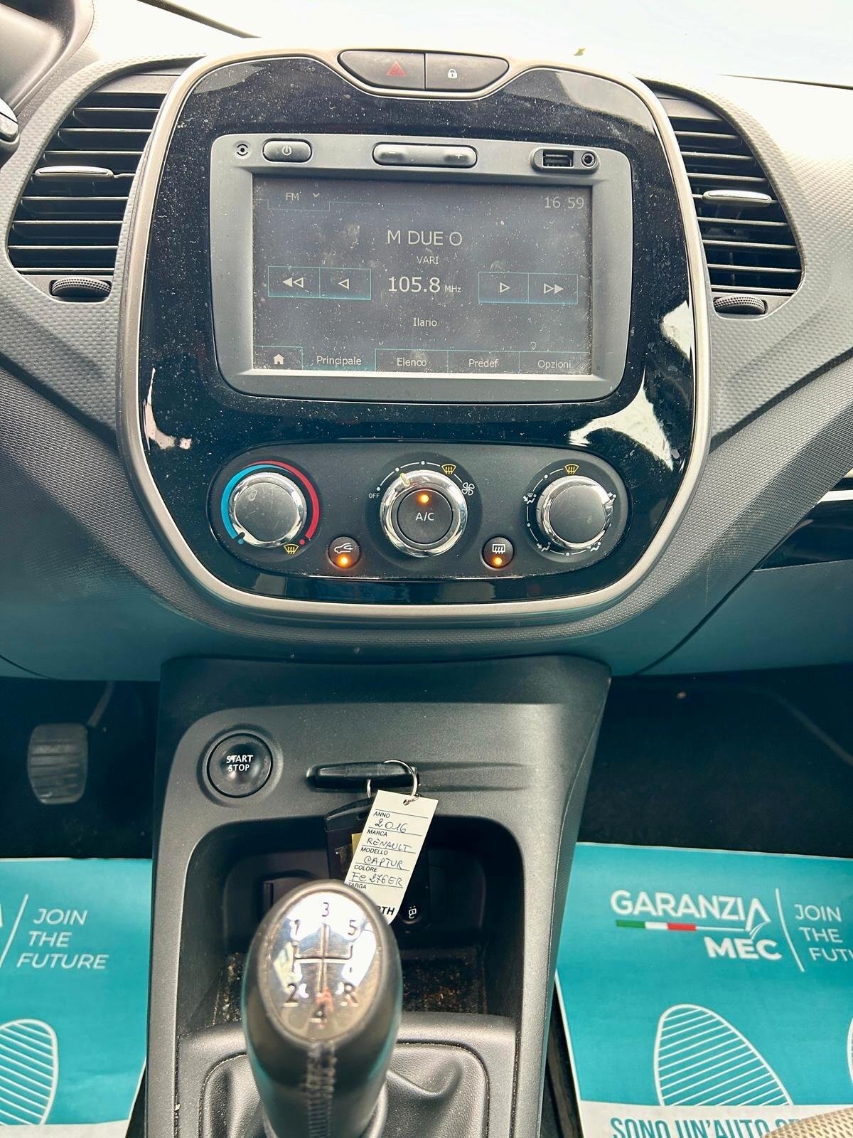 Renault Captur dCi 8V 90 CV Start&Stop Energy Zen - OK NEOPATENTATO